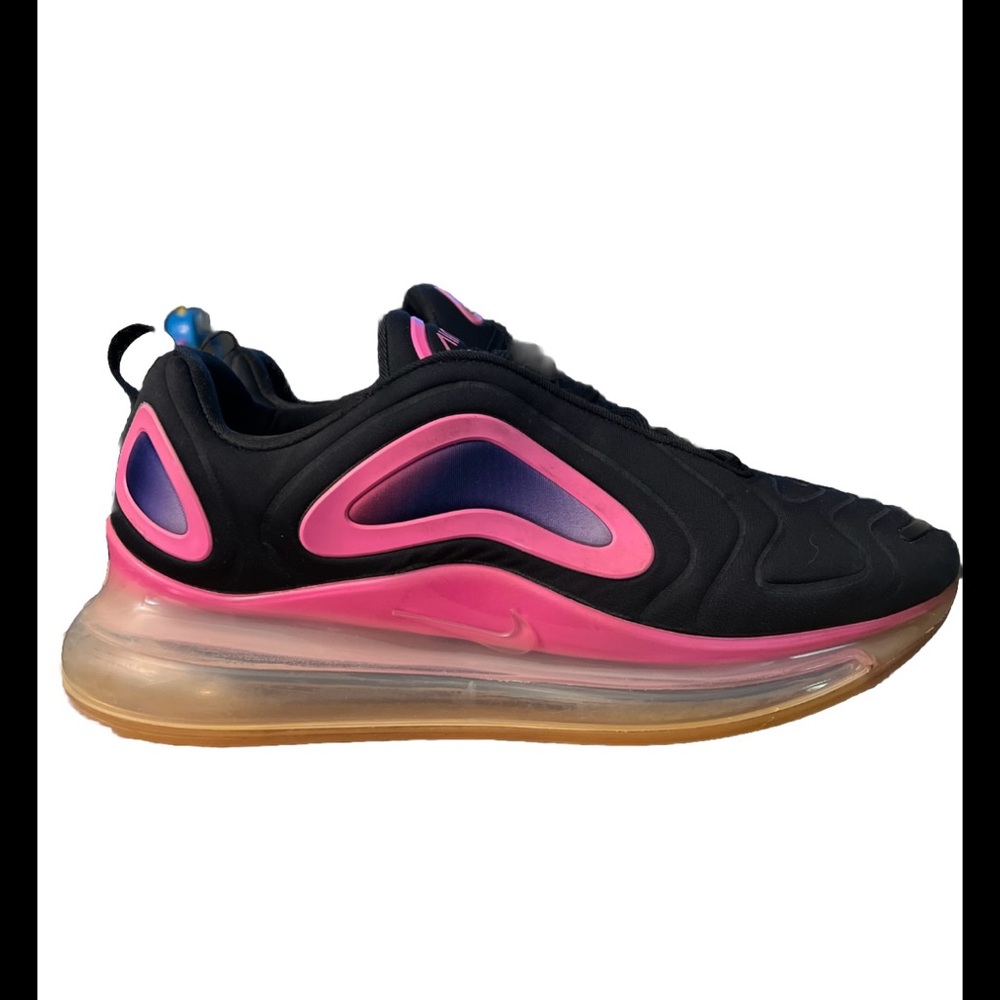 Nike Air Max 720 A02924-005 Black Pink Blast Training Running Shoe Men's SIZE 14
